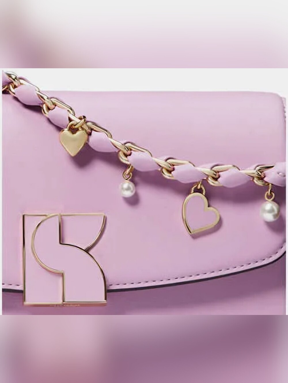 Kate Spade Dakota Heart Embellished Shoulder / Crossbody Bag - Picture 7 of 15